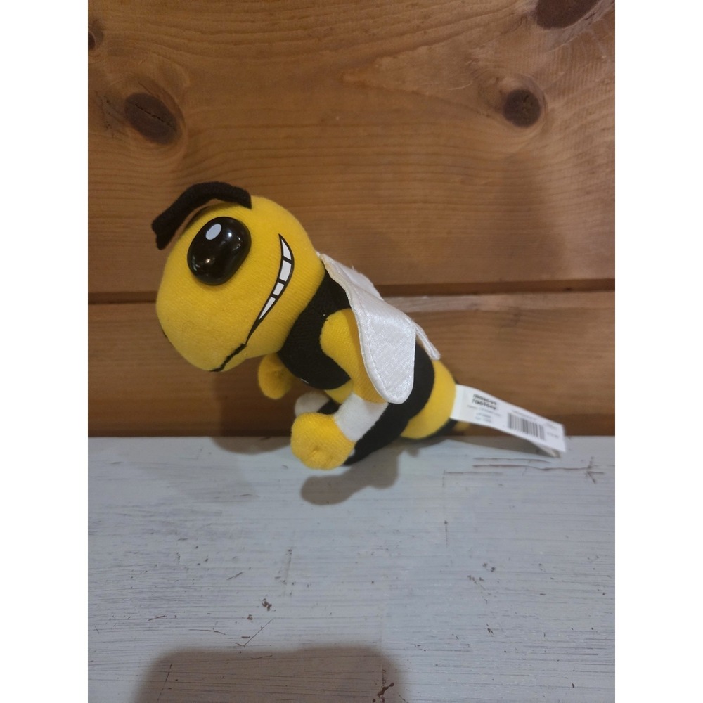 Vintage Georgia Tech Yellow Jackets Buzz Mascot Campus Critters Beanbag Plush - Picture 4 of 4